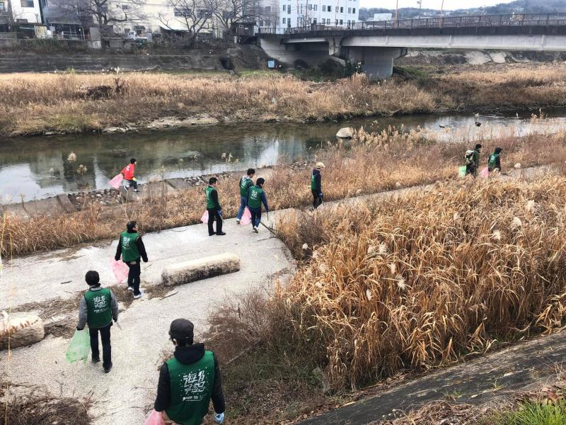 2020年第一弾ゴミ拾い画像