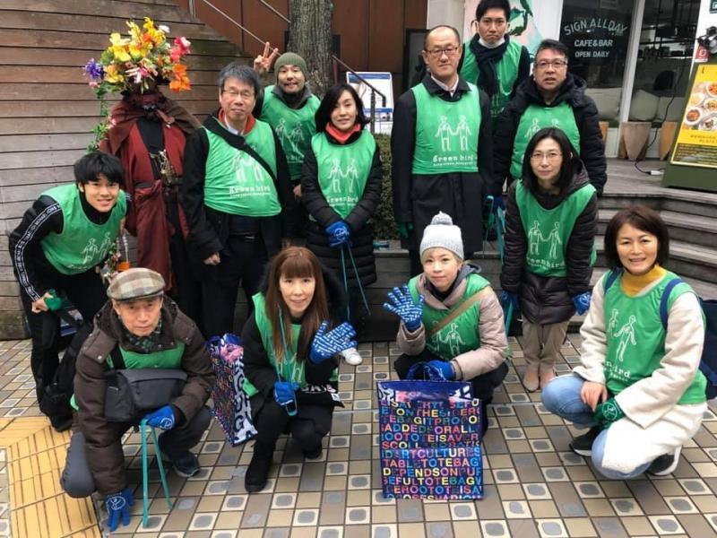 地域清掃＿八幡通り画像