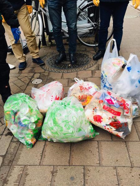 雪まつり前にガシガシおそうじ画像