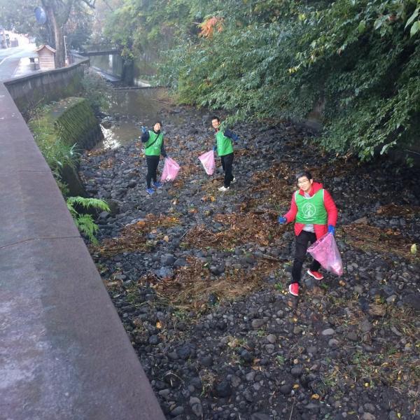 念願の！！！川底掃除！画像