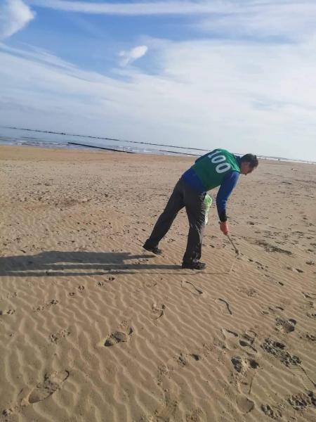 2019年最後の海岸お掃除。画像