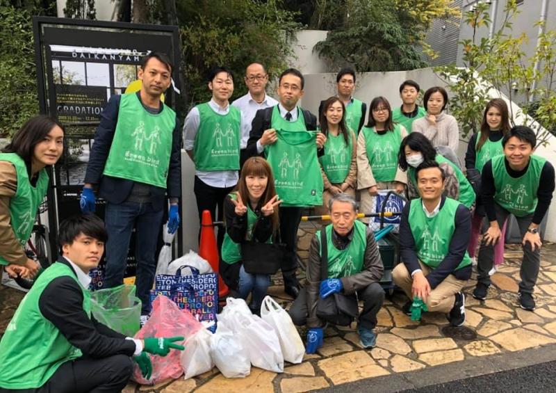 地域清掃＿旧山手通り画像