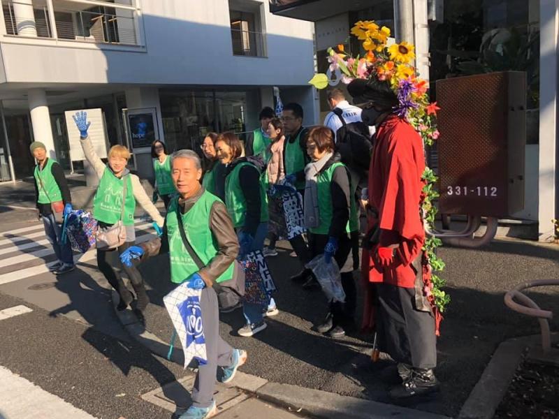 地域清掃＿八幡通り画像