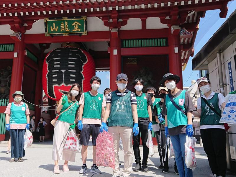 第69回 サタデー浅草そうじ　雷門通り～すしや通り～六区通り～伝法院通り～仲見世画像