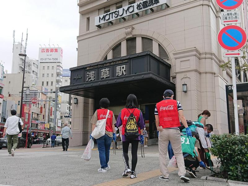 第70回 サタデー浅草そうじ　雷門通り～東武浅草駅前～隅田公園～吾妻橋画像