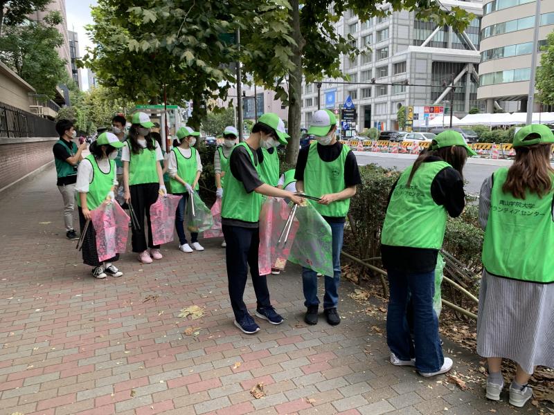 ＜新入生大歓迎＞青山キャンパスGreen Up Project！画像