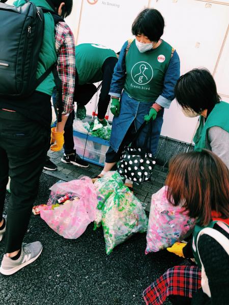 初の定例掃除画像