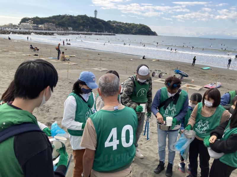 マイクロプラスチック拾うのって楽しい！画像