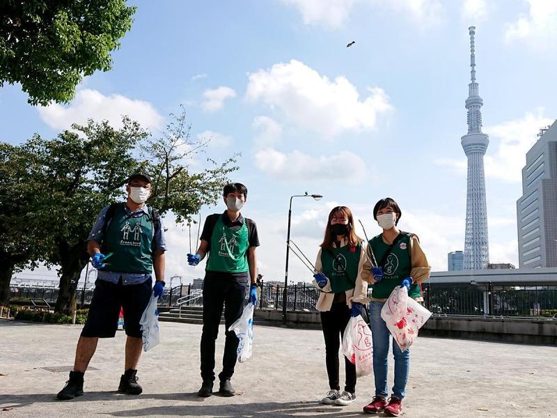 第71回 サタデー浅草そうじ　雷門～隅田公園～すみだリバーウォーク～吾妻橋画像