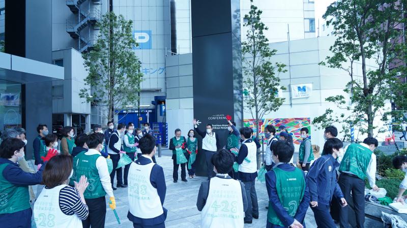 【活動再開しました！】　第22回　渋谷道玄坂チーム地域清掃画像