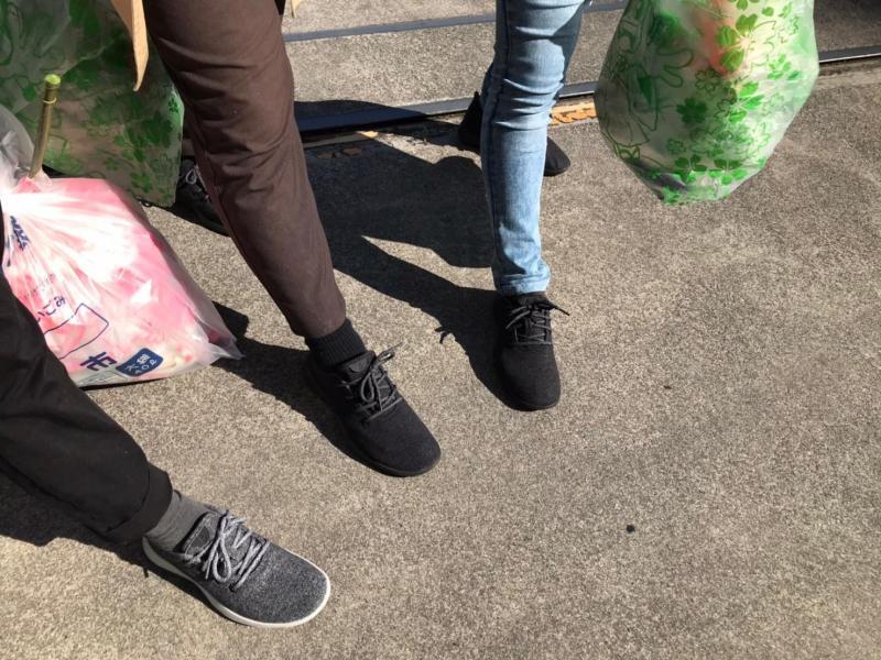 足のサポートを！画像