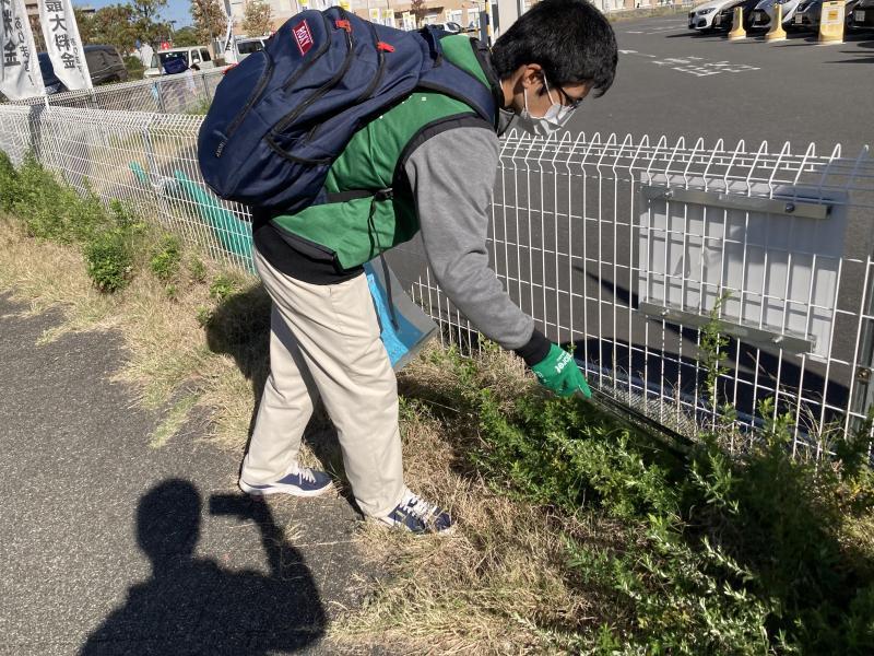 久しぶりの街ゴミ拾い！画像