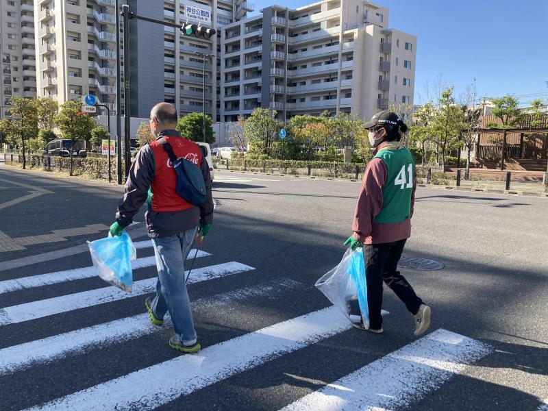 久しぶりの街ゴミ拾い！画像