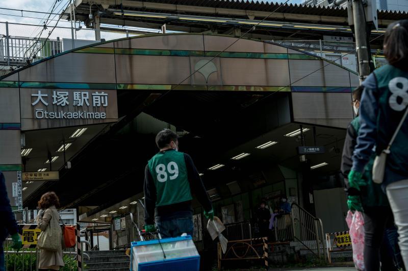 活動後に名店の"おむすび&rdquo;をいただきました画像