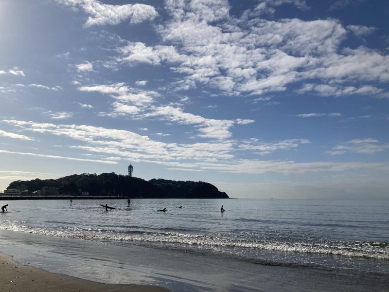 江の島片瀬西浜ビーチクリーン活動報告画像