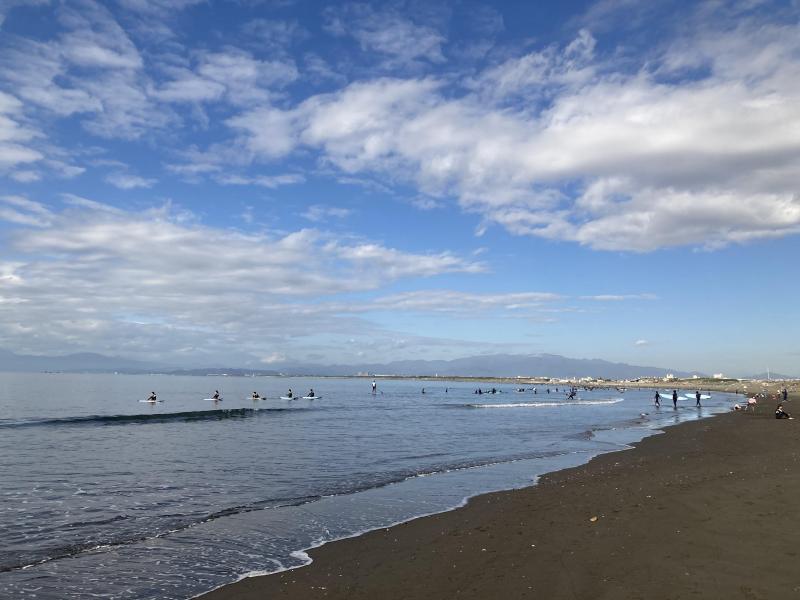 江の島片瀬西浜ビーチクリーン活動報告画像