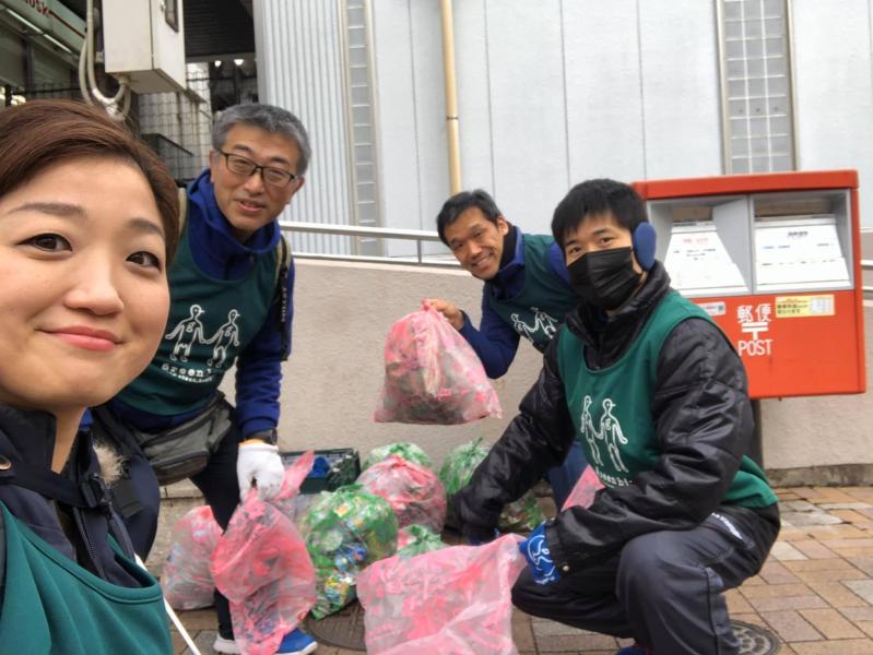 瑞浪2月の定例掃除＆国道沿い2時間ゴミ拾い！画像