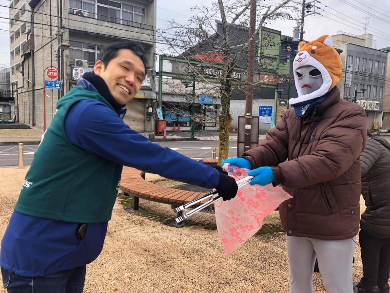 瑞浪2月の定例掃除＆国道沿い2時間ゴミ拾い！画像