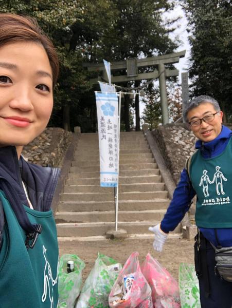 瑞浪2月の定例掃除＆国道沿い2時間ゴミ拾い！画像