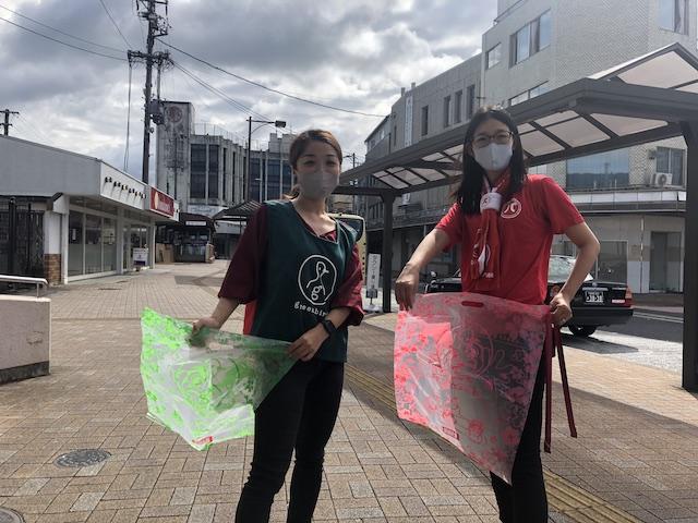 定例ゴミ拾いと御近所さんにこんにちは！画像