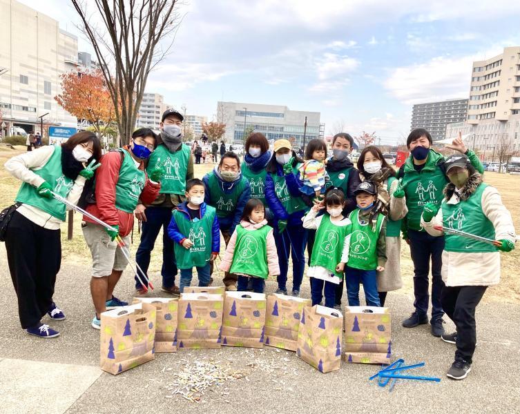 12月の街ゴミ拾いは子ども達が大活躍！画像