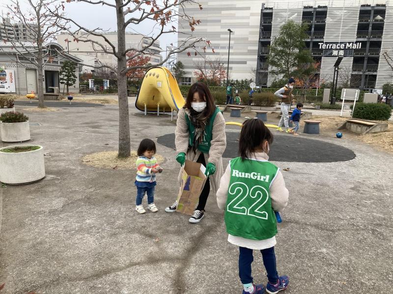 12月の街ゴミ拾いは子ども達が大活躍！画像