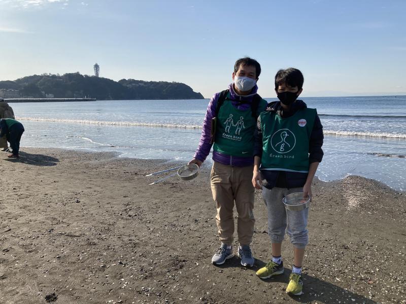 今日はマイクロプラスチックよりもガラス片画像