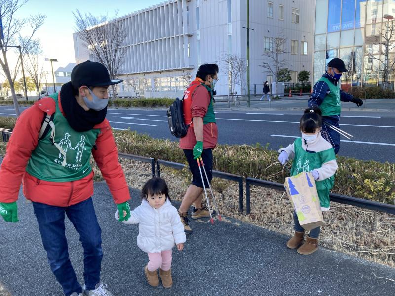 ゴミ拾いしたら街もココロもスッキリして免疫力アップ画像