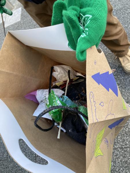 ゴミ拾いしたら街もココロもスッキリして免疫力アップ画像