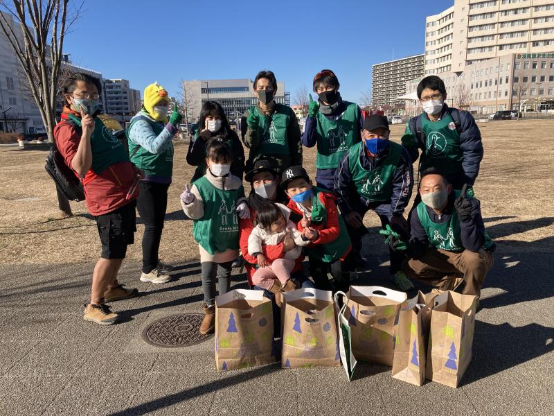 ゴミ拾いしたら街もココロもスッキリして免疫力アップ画像