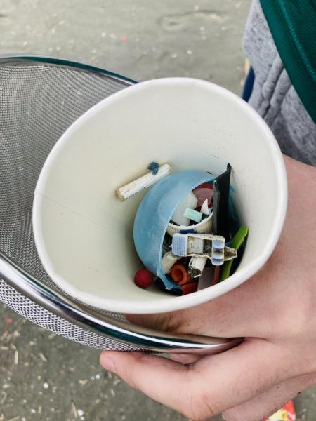 江の島でマイクロプラスチックビーチクリーン！画像