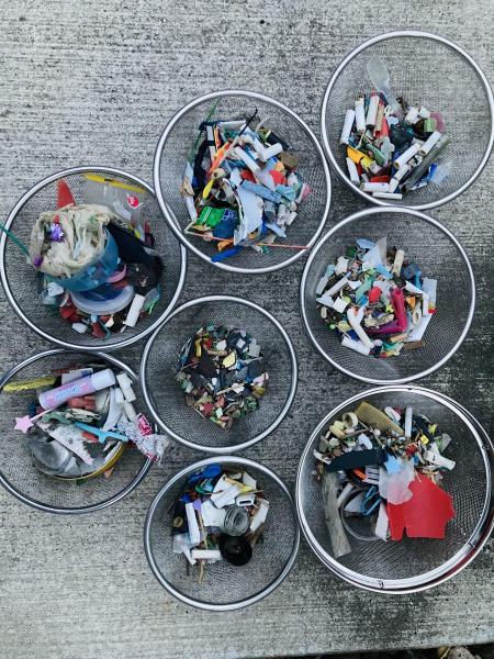 江の島でマイクロプラスチックビーチクリーン！画像