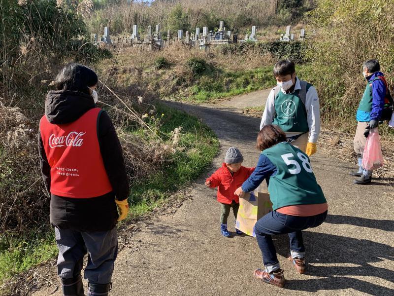 2/13(土)多久桜舞う里山植樹プロジェクトそうじ画像