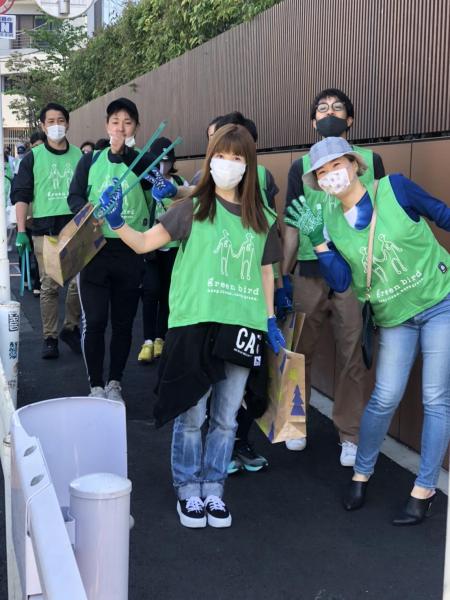 地域清掃　旧山手通り画像