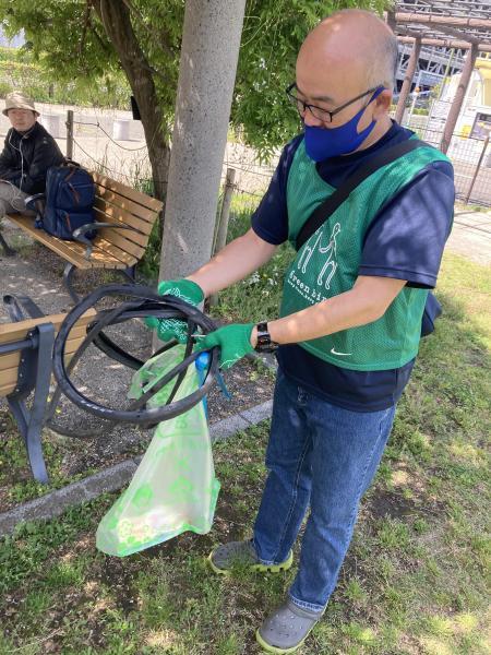 久しぶりの街ゴミ拾い！画像