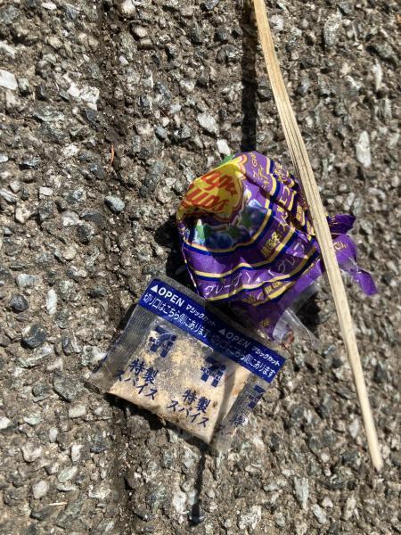 久しぶりの街ゴミ拾い！画像