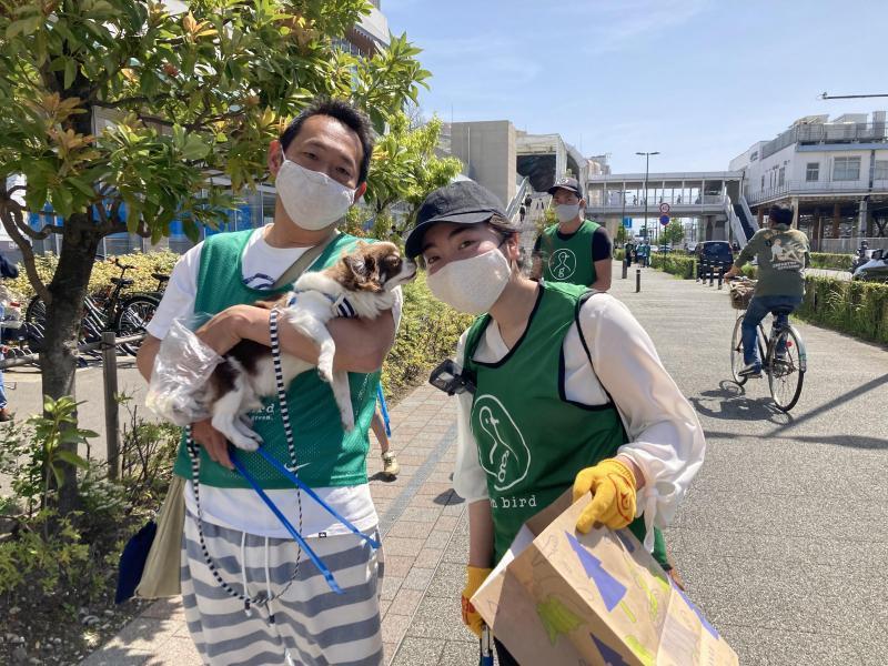 久しぶりの街ゴミ拾い！画像