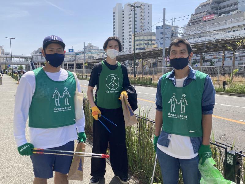 久しぶりの街ゴミ拾い！画像