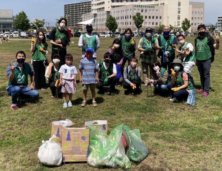 久しぶりの街ゴミ拾い！画像