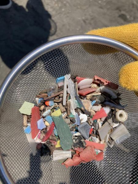 【今日はマイクロプラスチックの日】片瀬西浜ビーチクリーン画像