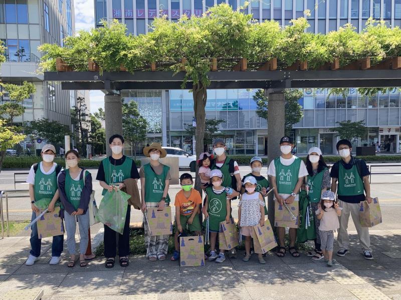 辻堂駅！神台公園街ゴミ拾い！画像