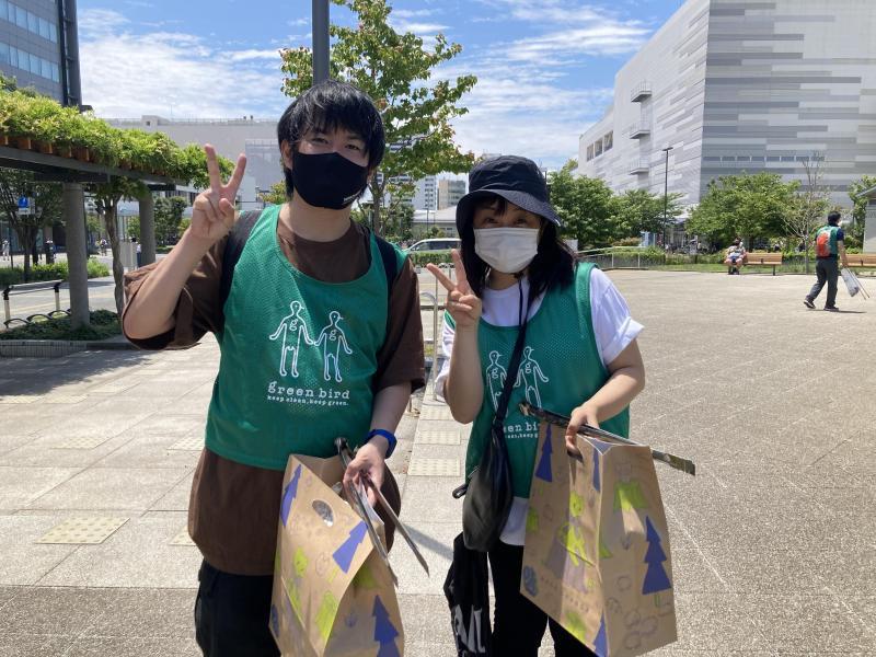 辻堂駅！神台公園街ゴミ拾い！画像
