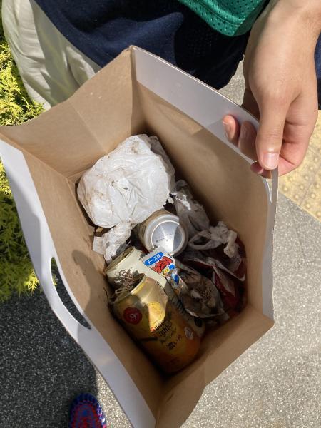 辻堂駅！神台公園街ゴミ拾い！画像