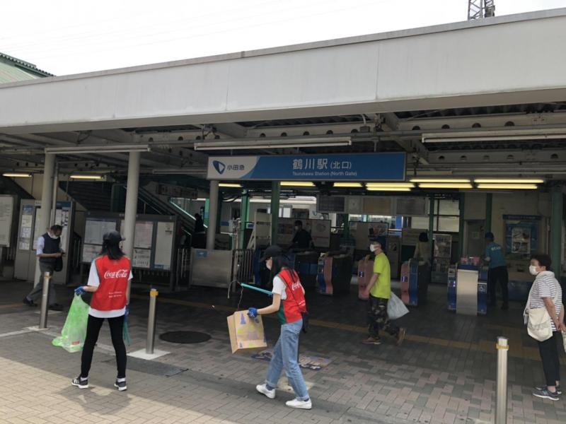 【FC町田ゼルビアとのコラボおそうじ】画像