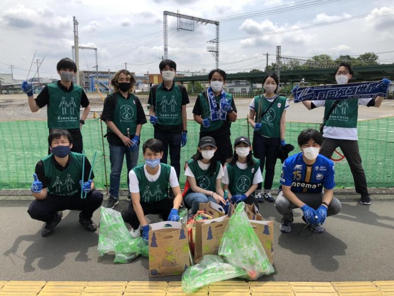 【FC町田ゼルビアとのコラボおそうじ】画像