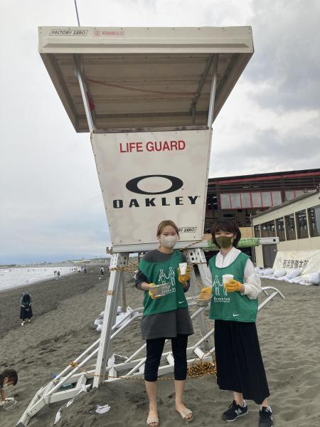 湘南海岸！江ノ島片瀬西浜ビーチクリーン！画像