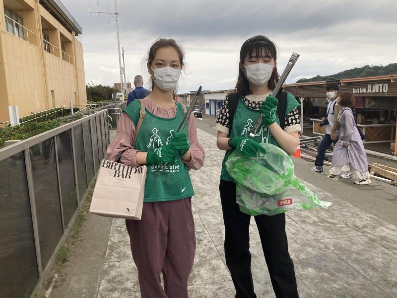 湘南海岸！江ノ島片瀬西浜ビーチクリーン！画像