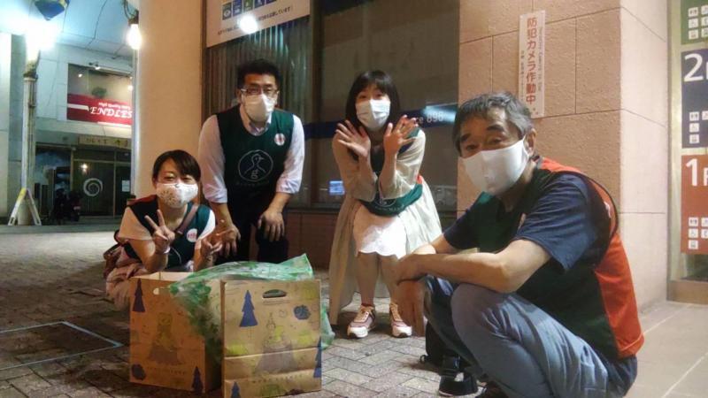 7/14(水)佐賀まちなかそうじ画像