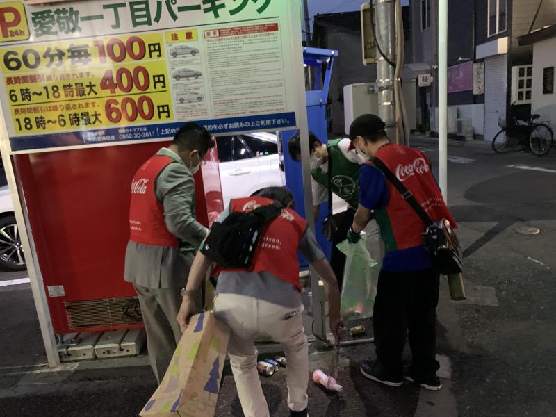 6/30(水)佐賀まちなかそうじ画像