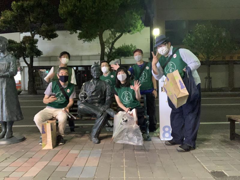 6/30(水)佐賀まちなかそうじ画像